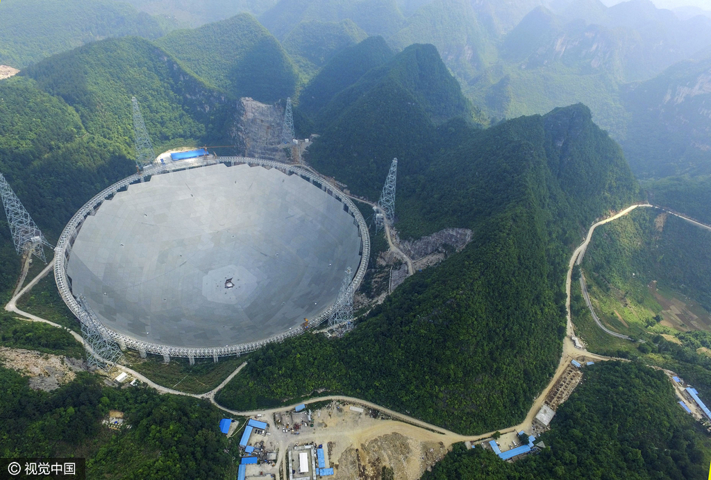 世界最大单口径球面射电望远镜即将“睁眼”