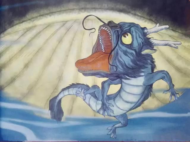 它是龙族中最萌的神兽,长着龙头却胆小如鼠,平