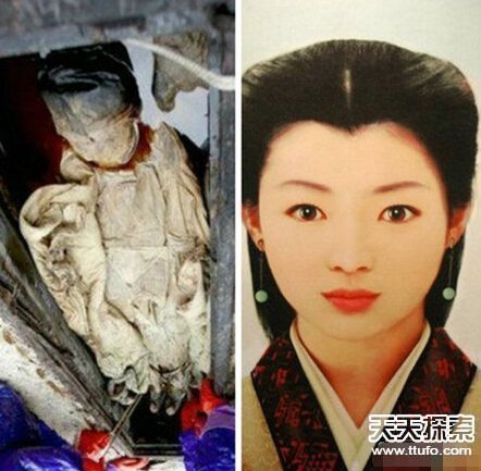 十大千年古尸复原照:"香妃"原来长这样