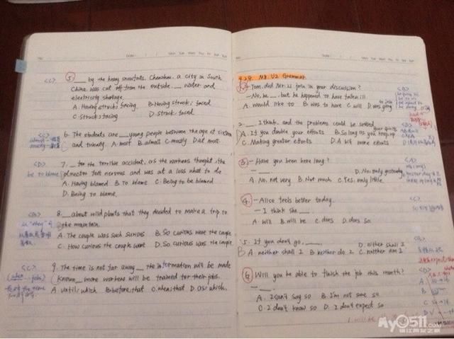 148分英语学霸告诉你:错题本这样记,让你期末