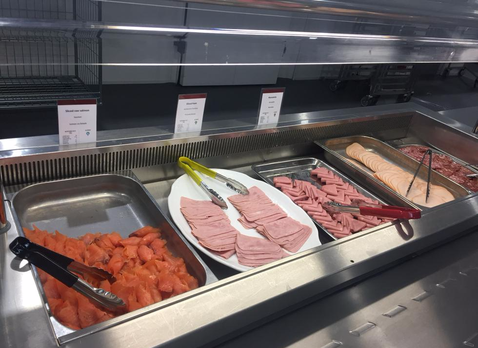 组图-探访奥运村运动员食堂 无中餐泡菜管够-北京时间