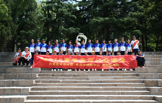 年公益课堂走进海大 福彩牵手农村儿童感受活