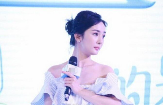 杨幂发际线回归 白浅姑姑这是去植发了吗?