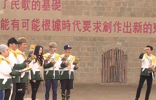 奔跑吧兄弟第五季鹿晗迪丽热巴 跑男5景甜贾玲