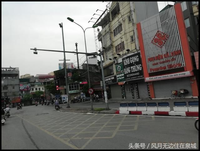 越南河内市街道一景