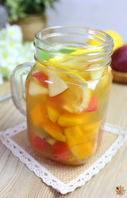 夏日解暑网红茶 自制水果蜂蜜茶连孕妇都能喝