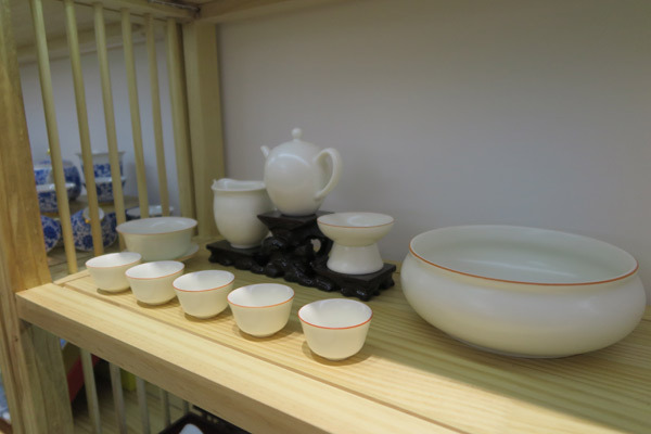 茶具產品展示現場