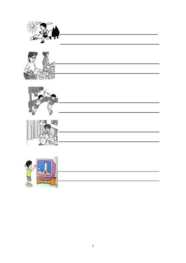 看图写话,小学一年级必备真题,想象力训练和作