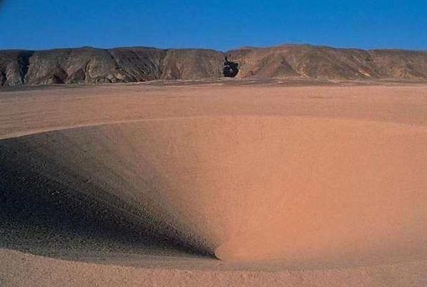 沙漠中出现的奇特图案,真的是外星文明之间的沟通信号?