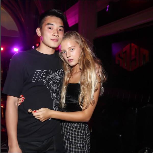 林依轮老婆晒照 不小心曝光了14岁儿子林子轩的外国女友(2)