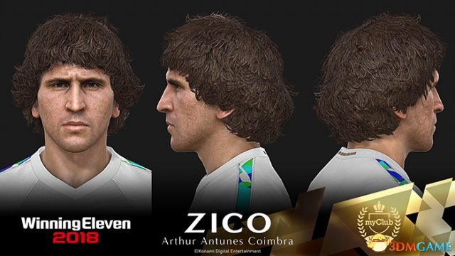 巴西传奇球星济科参战 《实况足球2018》最新