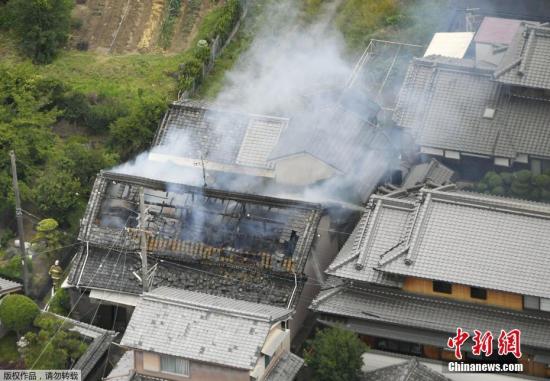 大阪6.1级强震致3死逾240人伤 交通陷入瘫痪