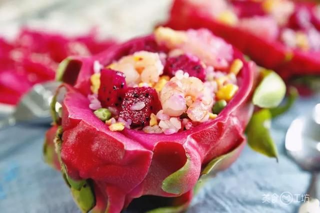 美炸!火龙果新吃法,立马火爆朋友圈