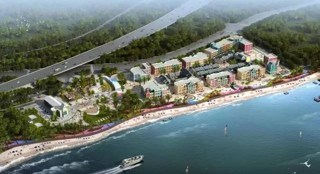 加快推进小漠、鲘门片区建设新兴海港商贸区和滨海生态旅游区