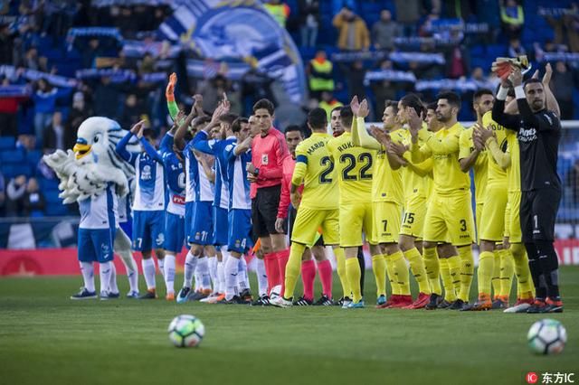 西甲第24轮 西班牙人战平比利亚雷亚尔