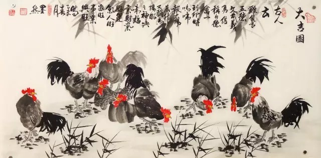 骨法用笔 形神兼备——王相国画作_北京时间