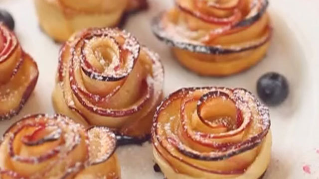 《快乐生活一点通》20180328玫瑰苹果派 《快乐生活一点通》20180328玫瑰苹果派