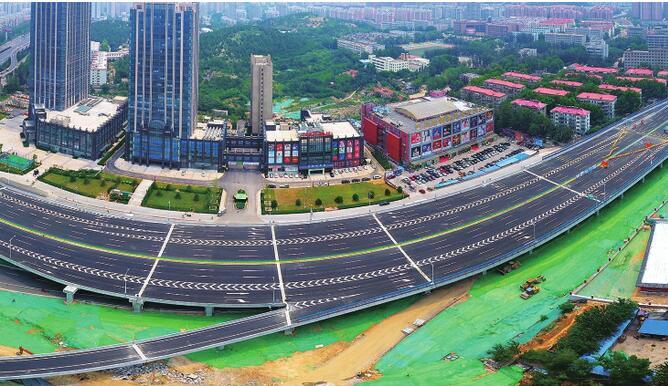 济南快速路网三大关键节点打通