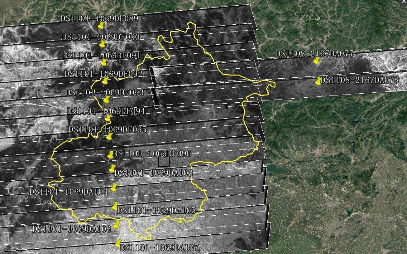 北京市锁眼卫星影像数据价格