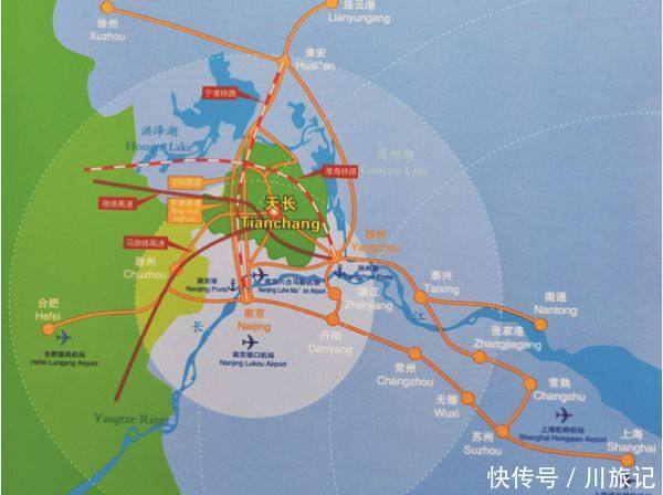 安徽有个城市正在和江苏合并发展,已经融入南