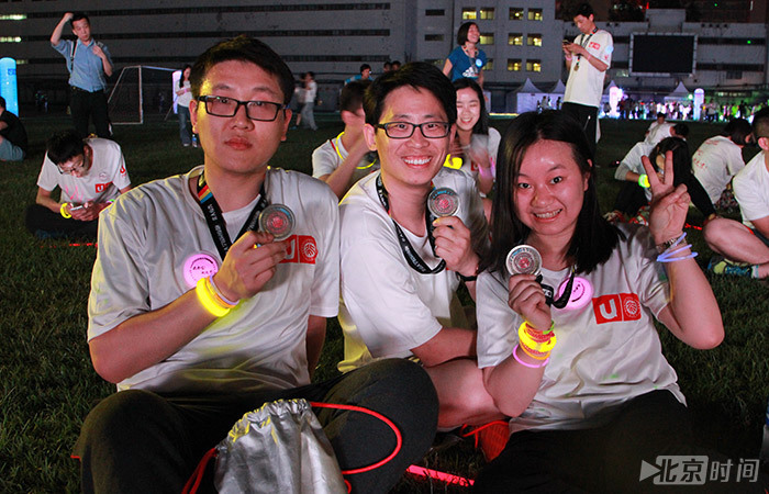 U-run2016北大夜跑活动现场