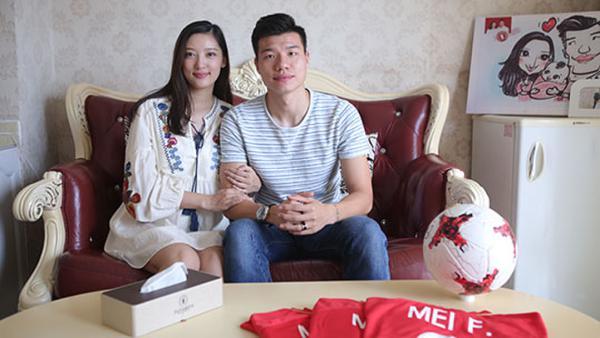 恒大铁卫梅方升级当爹 为孕妻体验分娩之痛