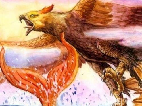 中国神话里的真龙,在佛教里是金翅大鹏的肉食
