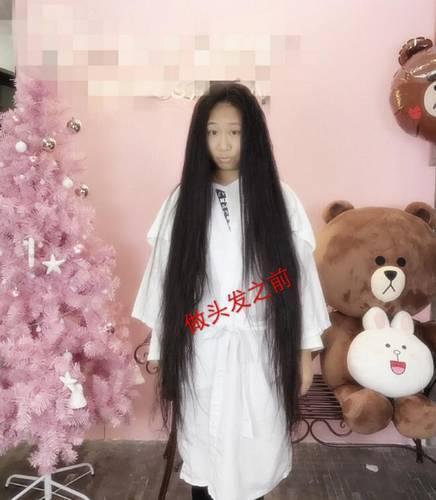 吓人!虹桥一姐换发型 长发及腰酷似女鬼