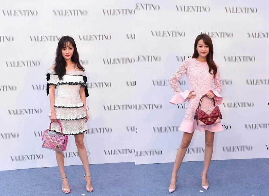 1米67杨幂同框孙怡真尴尬!杨幂腿要输了?网友