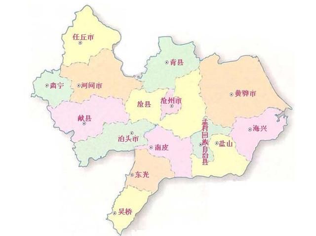 河北两座没有县城的县,原县城独立成为地级市