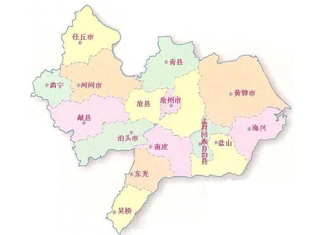 河北两座没有县城的县,原县城独立成为地级市