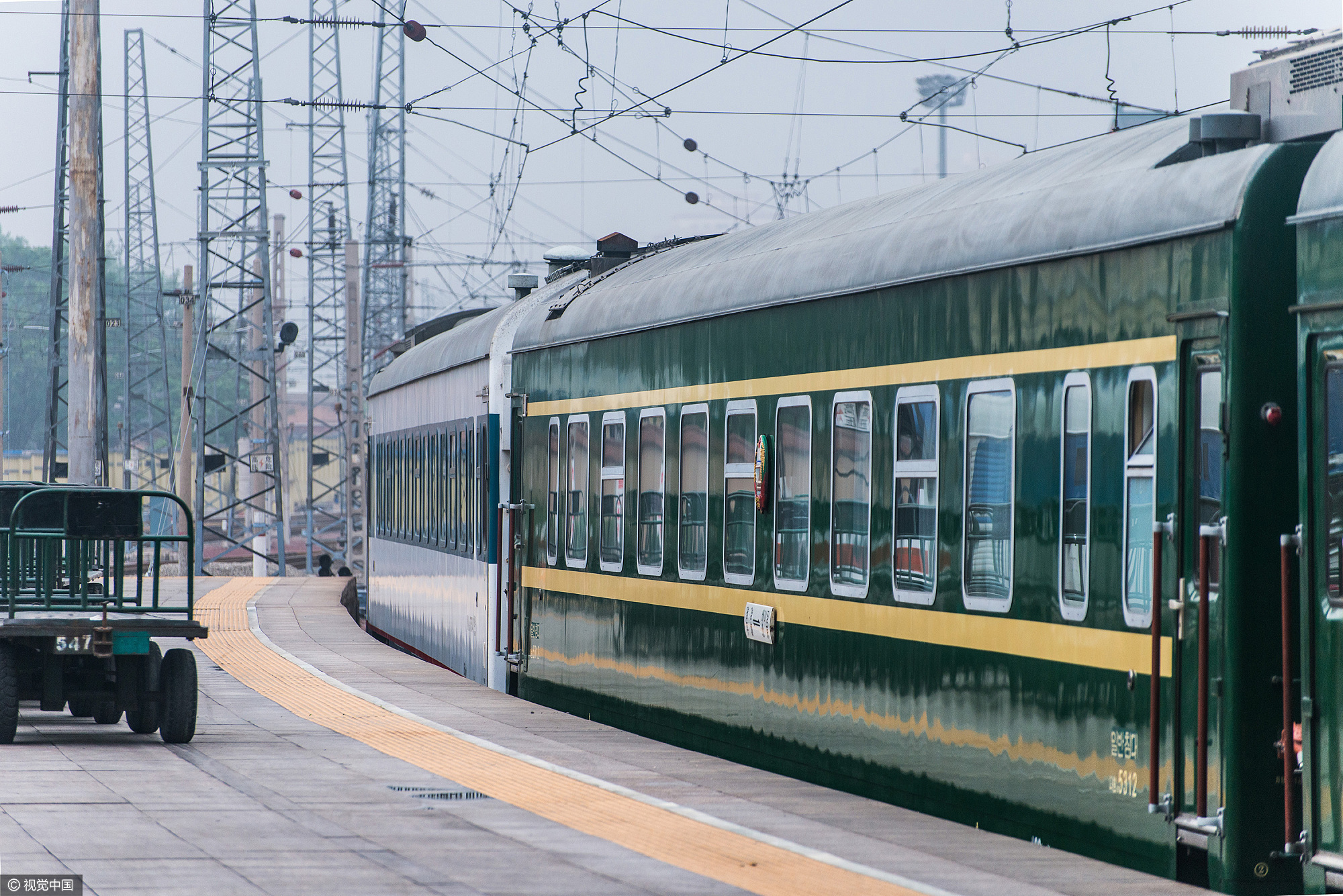 从北京到平壤你只需一列穿越鸭绿江的国际列车