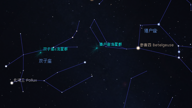 星空有约!猎户座流星雨下周将至,观测正当时 星空有约!猎户座流星雨下周将至,观测正当时