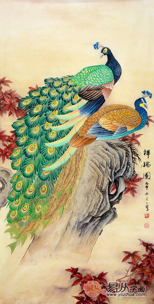 玄关挂什么字画好?吉祥风水画最合适