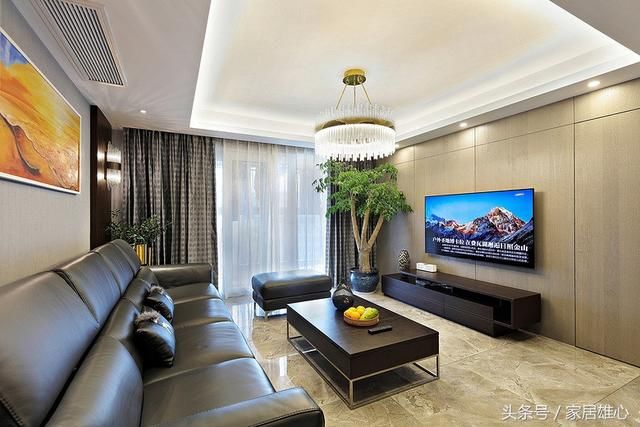 龙泰国际现代简约高级灰设计样板间