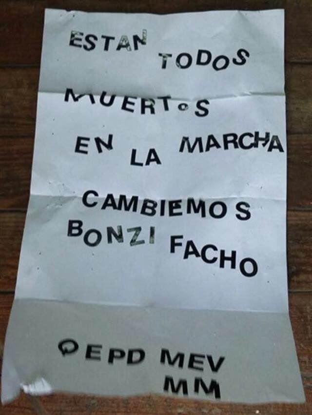 阿根廷总统收死亡恐吓信 此前曾数次收类似威胁 阿根廷总统收死亡恐吓信 此前曾数次收类似威胁