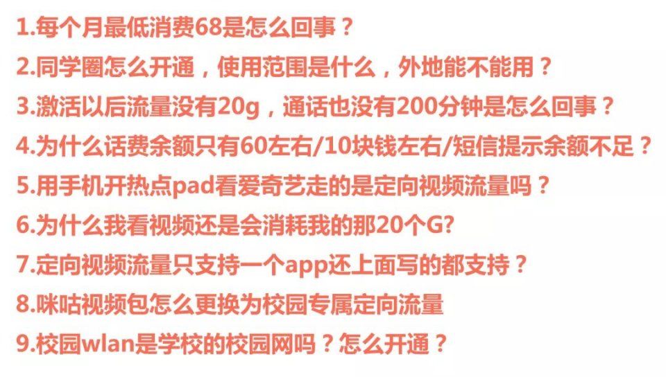 2018年北京移动校园卡套餐200打一年,办理过