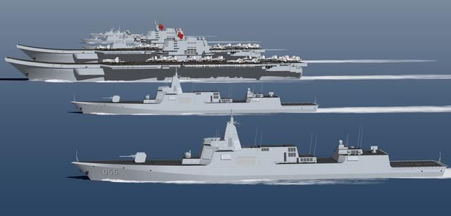 2019海上大阅兵:双航母编队是最大看点!