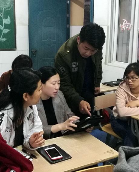 合肥四河小学开展教育云平台教学应用系统培训