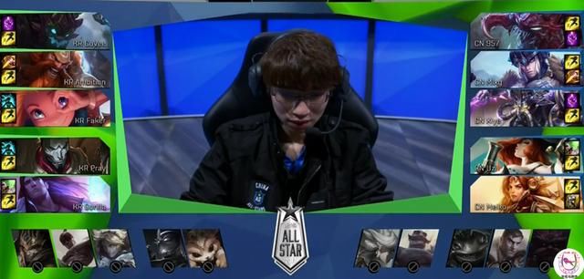 LOL全明星中国队打赢了韩国队却输给了超级兵