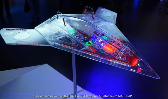 俄六代战机原型曝光：无人驾驶未来可在太空飞行