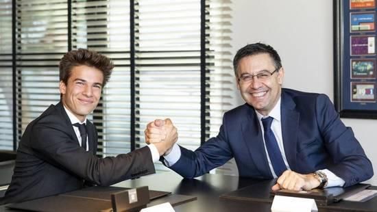 巴萨新天才半场3次哈维附体+小白式油炸丸子