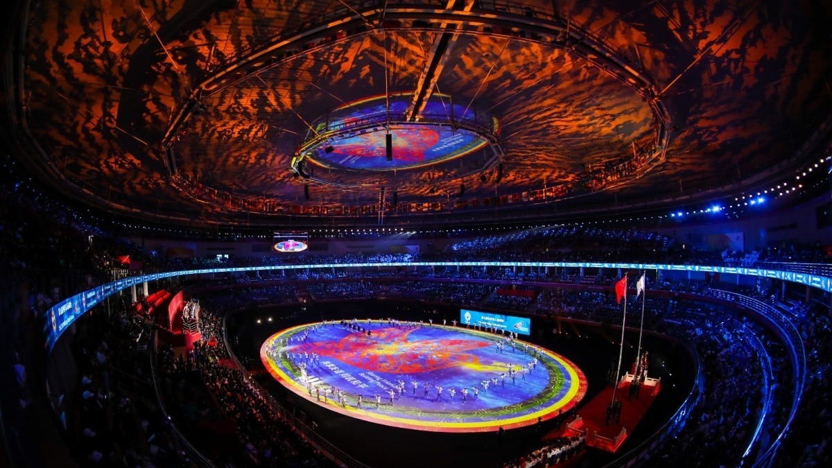 2019年10月27日，第七届世界军人运动会闭幕式在武汉体育中心举行。