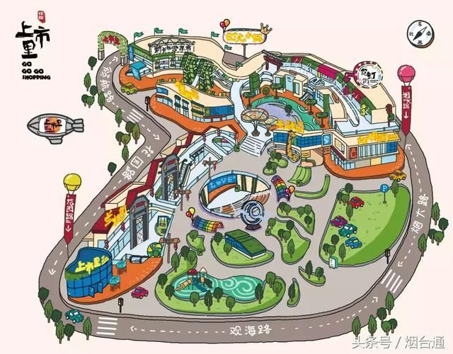 烟台将被全国瞩目!一座大阪难波公园式购物天