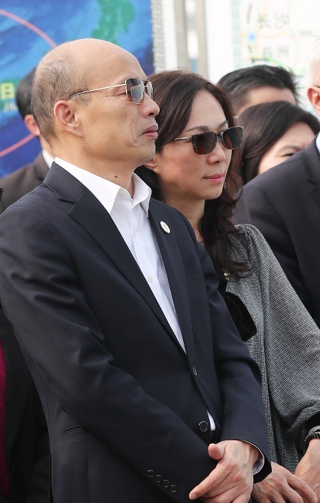 2019年3月26日，厦门，高雄市长韩国瑜一行参观厦门邮轮中心、市规划馆。