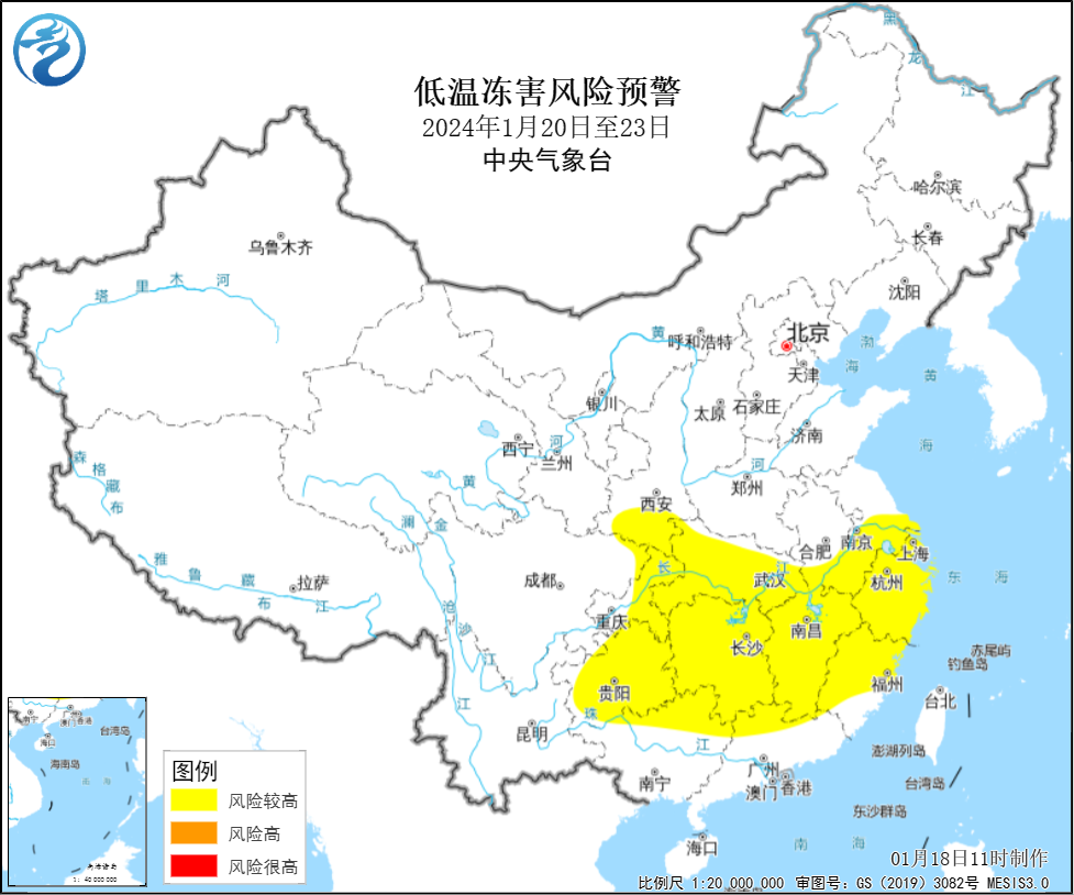 寒潮即将来袭！需警惕雪灾低温冻害对农业生产的不利影响_北京时间