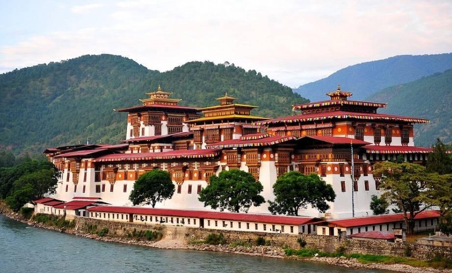 不丹国王皇宫图片