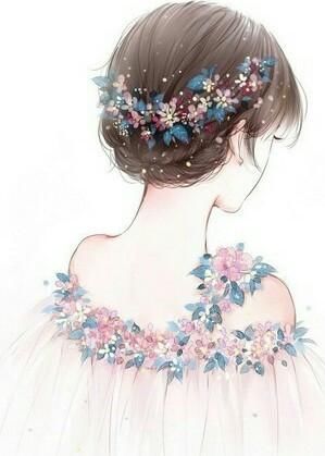 专属十二星座的手绘发型,双子座可爱双麻花,看