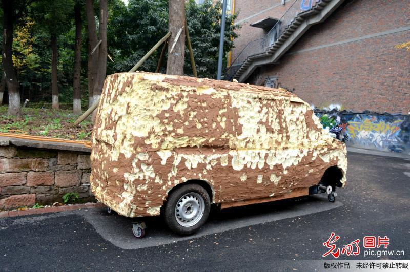 重庆街头现另类 重庆街头现另类