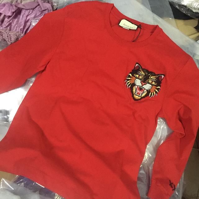 Gucci 古驰原单男士长袖体恤